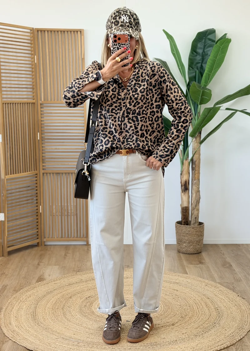 Blouse Léopard - Made in Italy