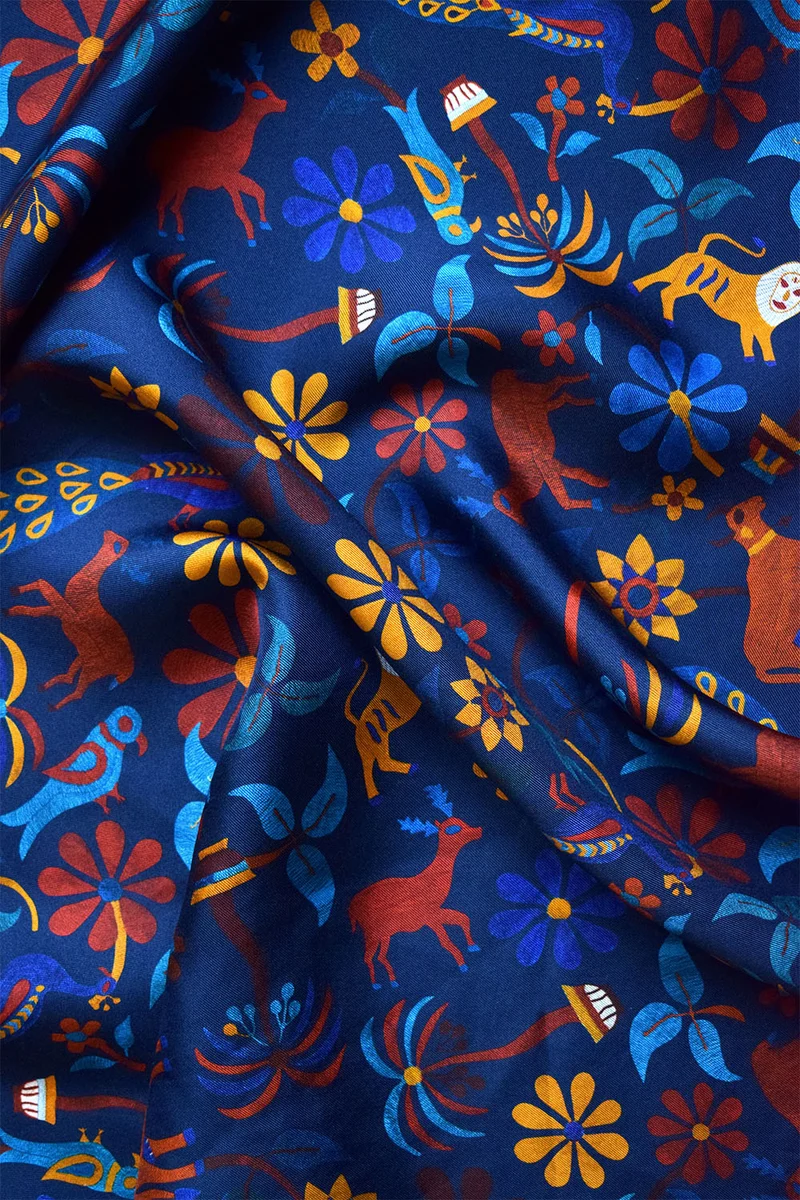 Foulard en soie Jaipur Mon Amour