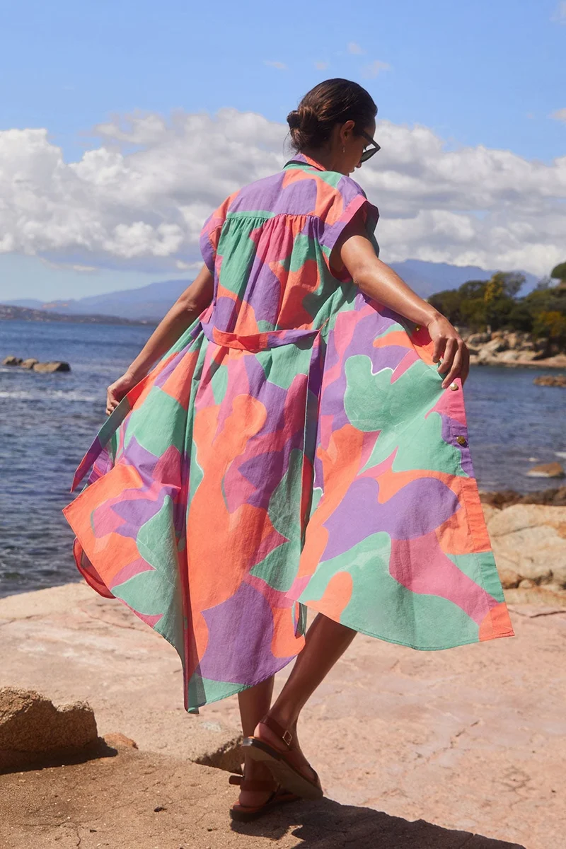 Robe Riviera en coton L'Envol