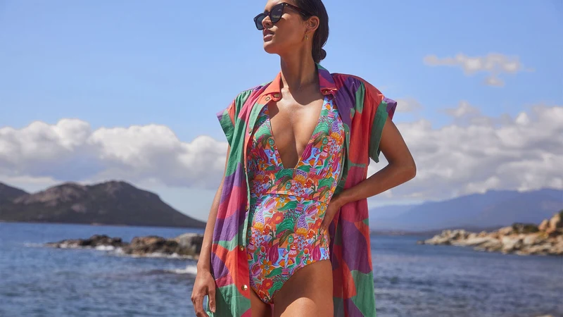 Robe Riviera en coton L'Envol