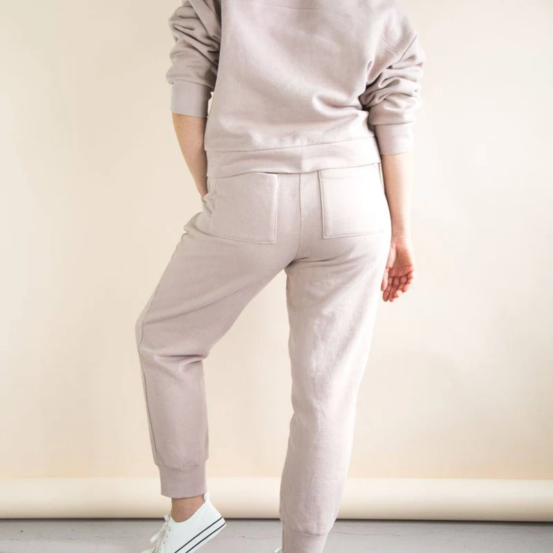 PATRON DE COUTURE PDF | Jogging Plateau | Closet Core | BILINGUE (FR / EN)