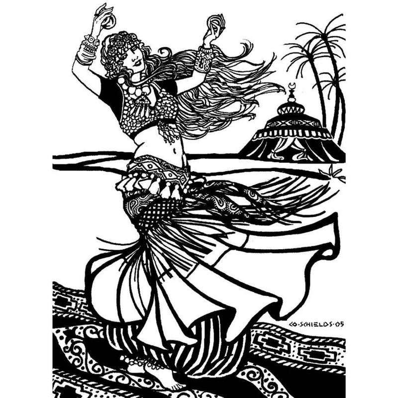PATRON DE COUTURE PDF | 144 Danseuse du ventre | Folkwear