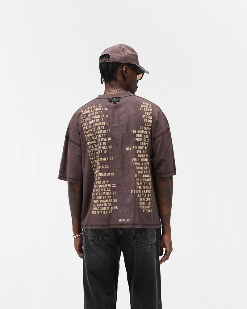 Reversible Living Legacy Tour T-Shirt - Nero