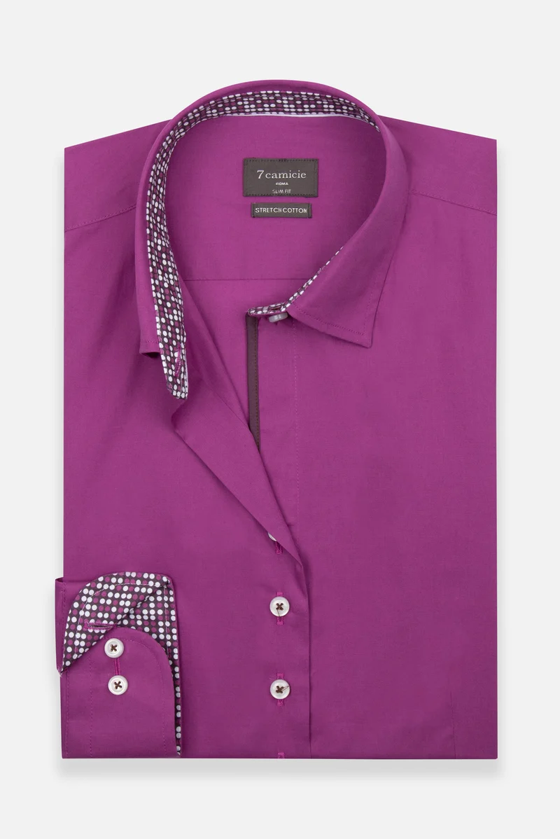 Beatrice Sport Poplin Stretch Women’s Shirt Purple