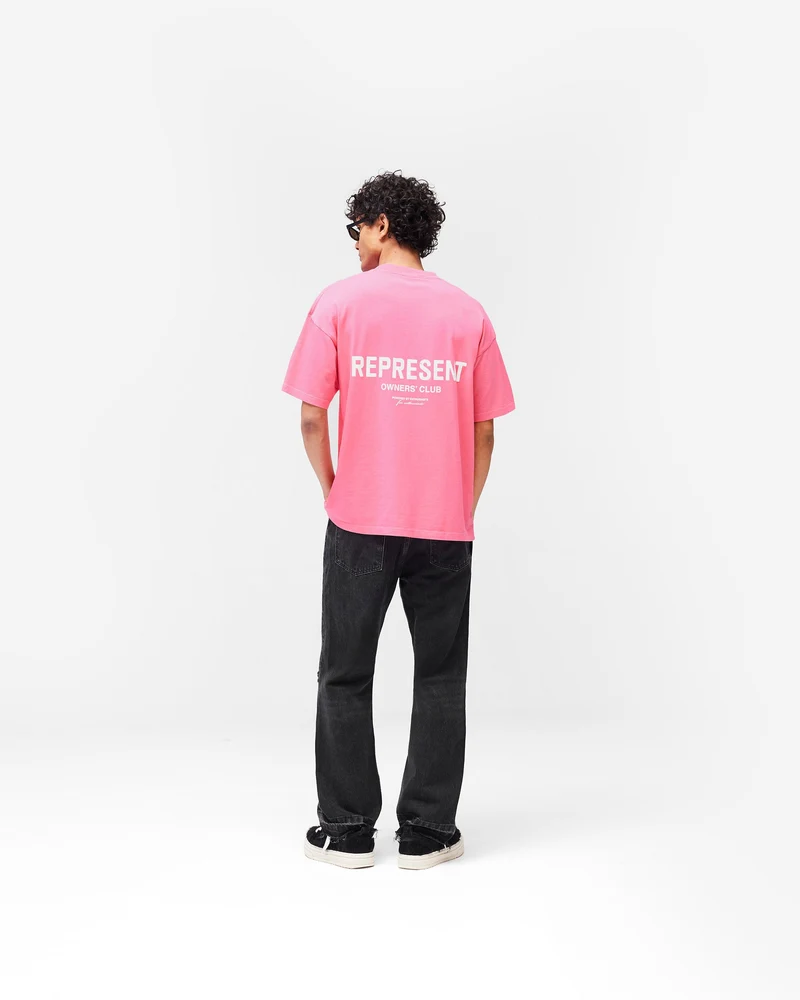 Represent Owners Club T-Shirt - Bubblegum Pink
