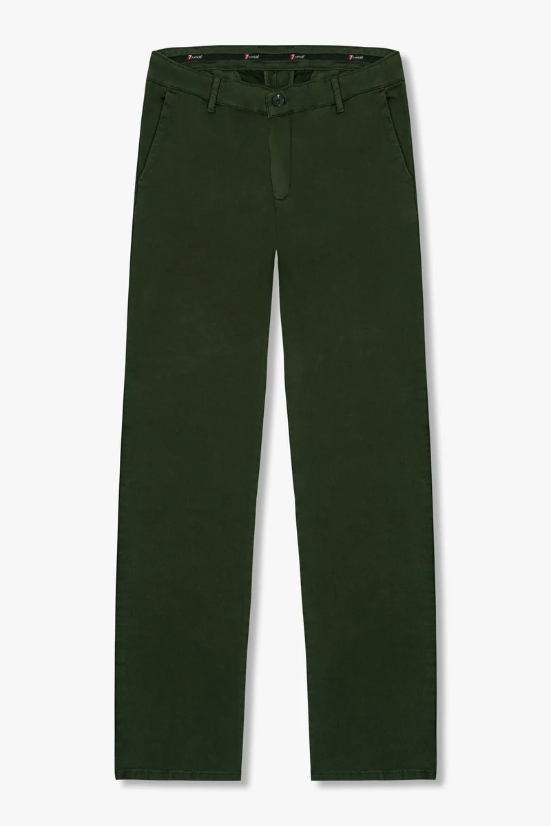Cotton Man Pant Green