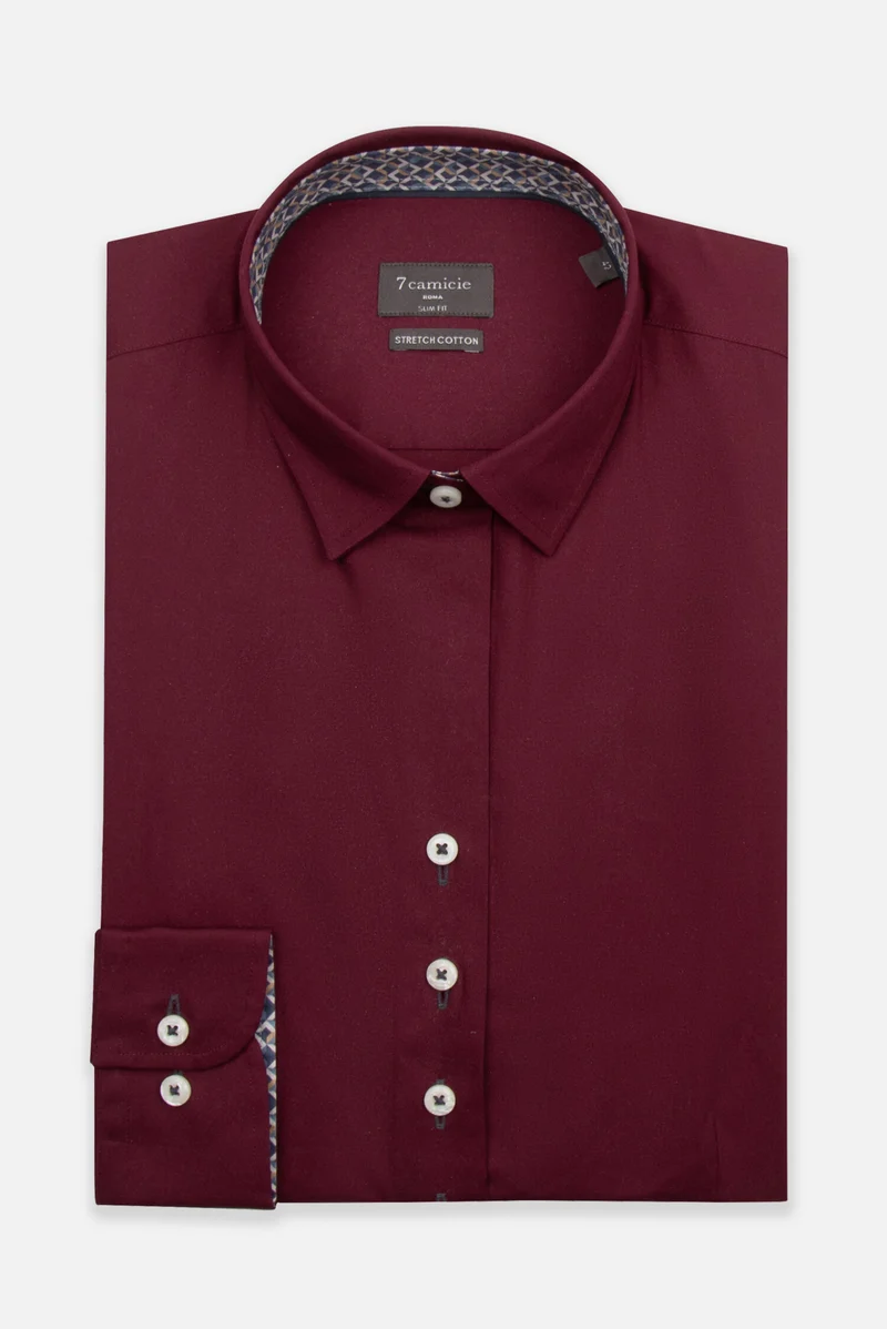Beatrice Sport Poplin Stretch Women’s Shirt Red