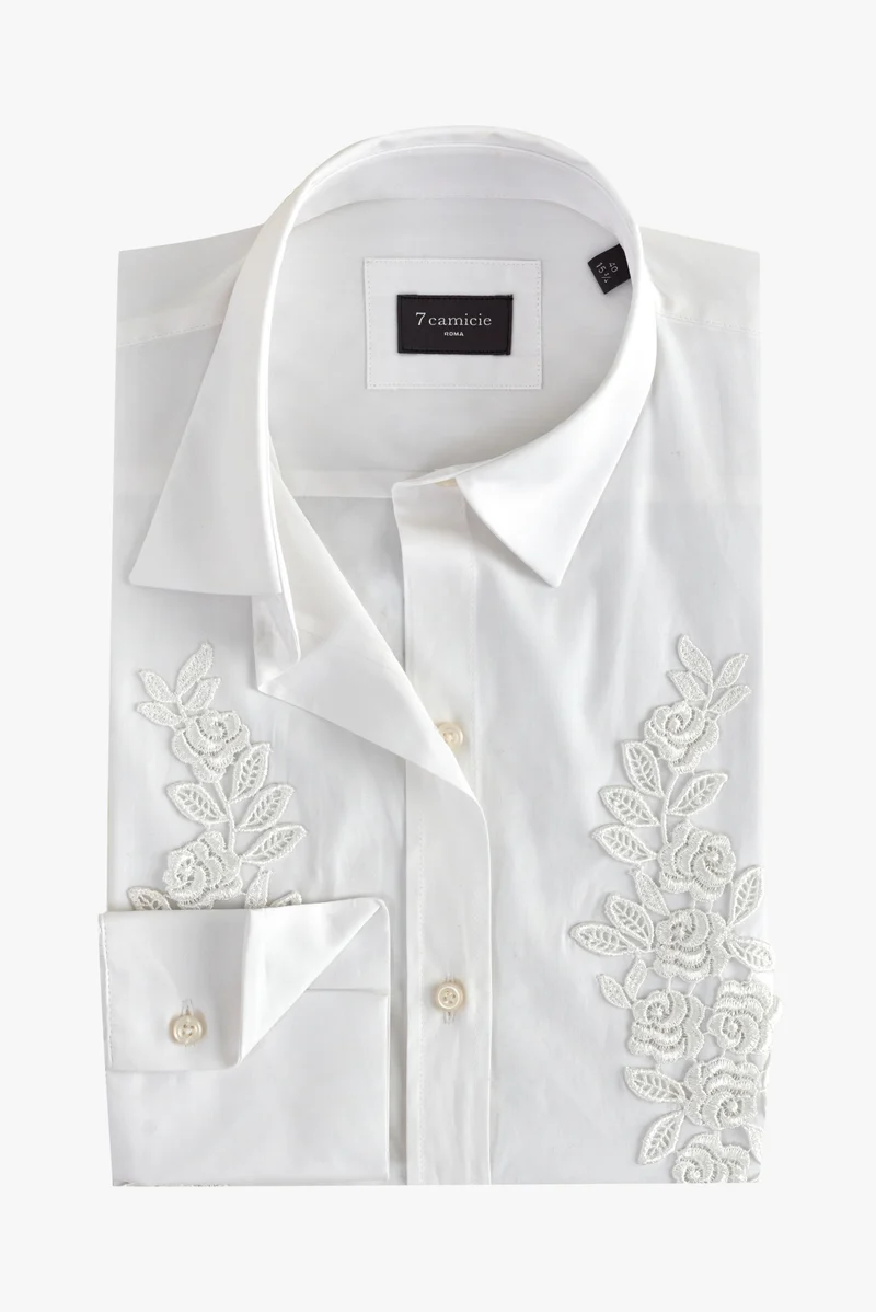Poplin Stretch Women Essentials Shirt White