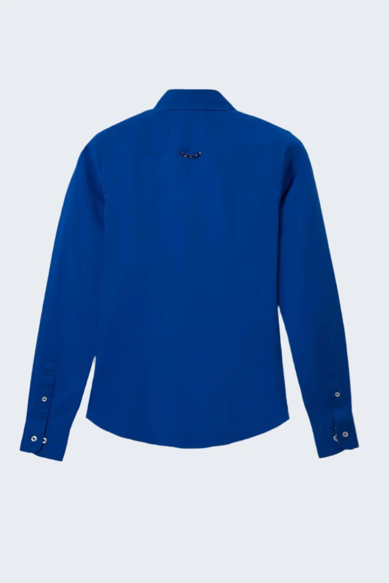 Beatrice Sport Poplin Stretch Women’s Shirt Navy Blue