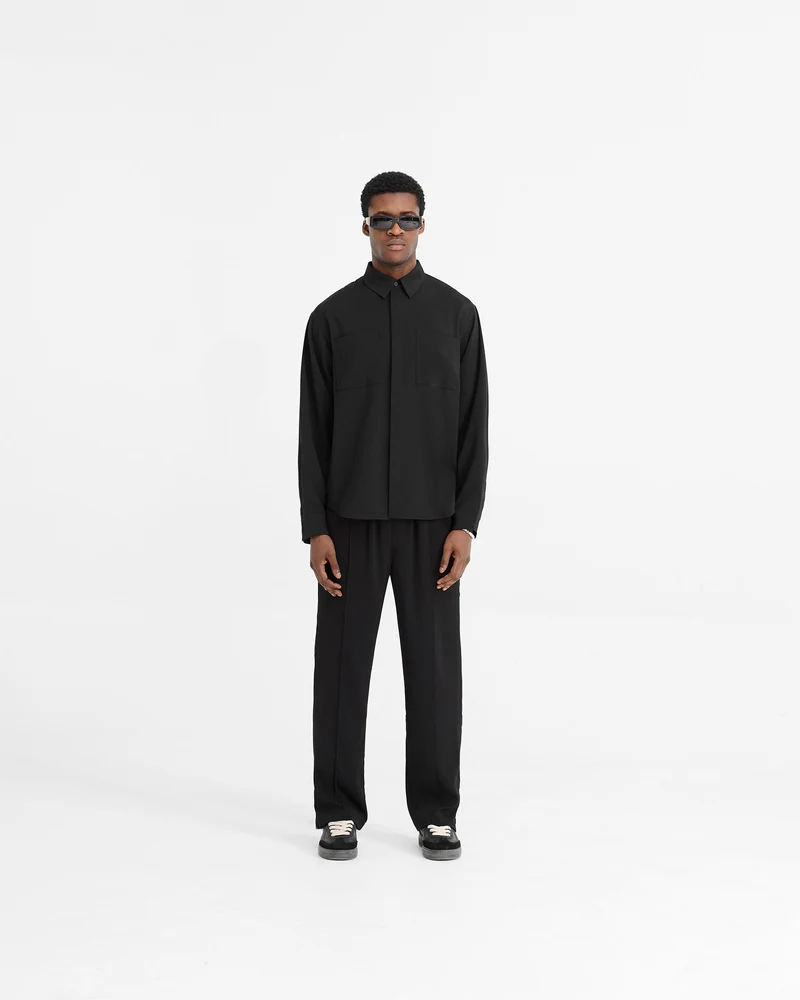 Initial Shirt - Black