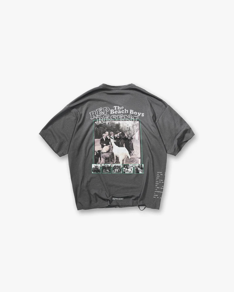 Represent x Beach Boys Pet Sounds T-Shirt - Sunfade Grey