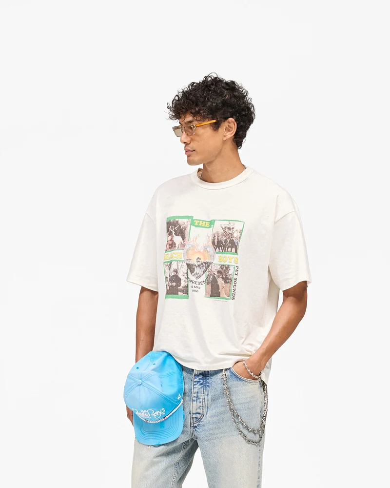 Represent x Beach Boys Pet Sounds T-Shirt - Flat White