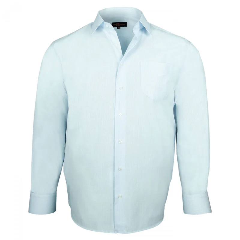 Chemise homme grande taille popeline coupe droite VERONE Doublissimo