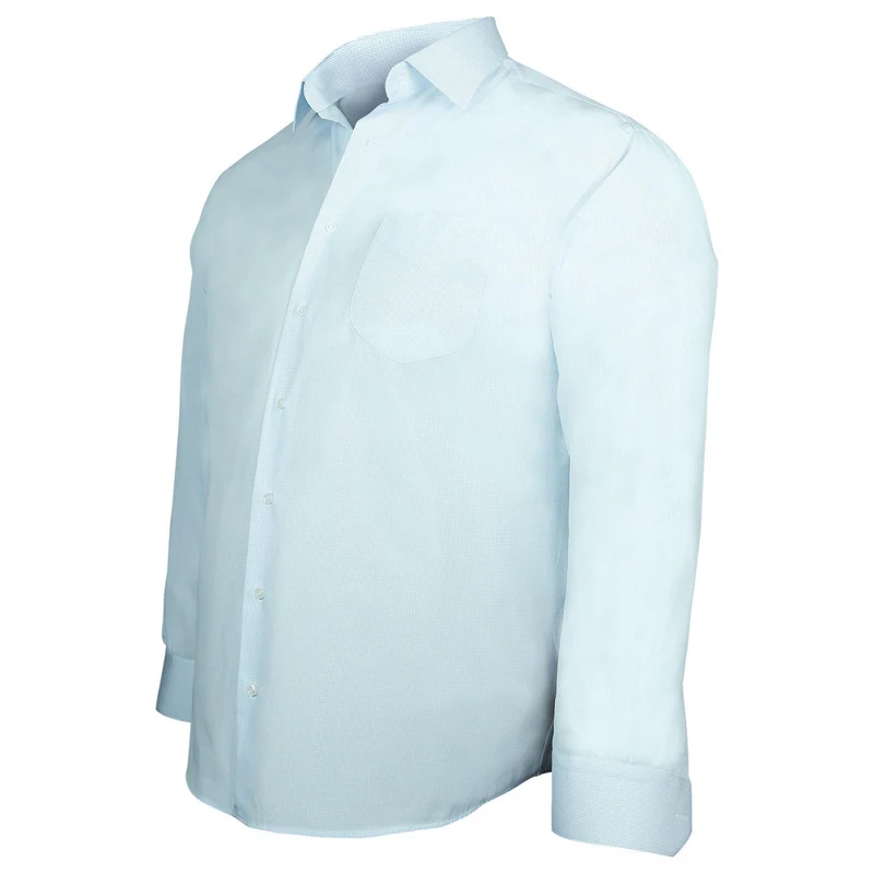 Chemise homme grande taille popeline coupe droite VERONE Doublissimo
