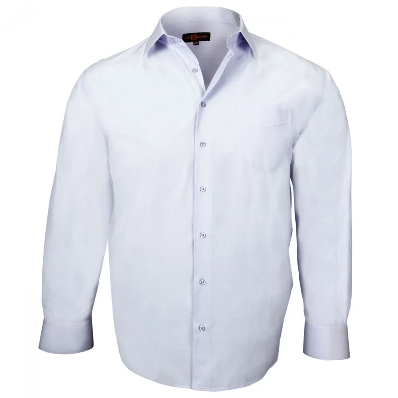 Chemise homme grande taille popeline coupe droite VERONE Doublissimo