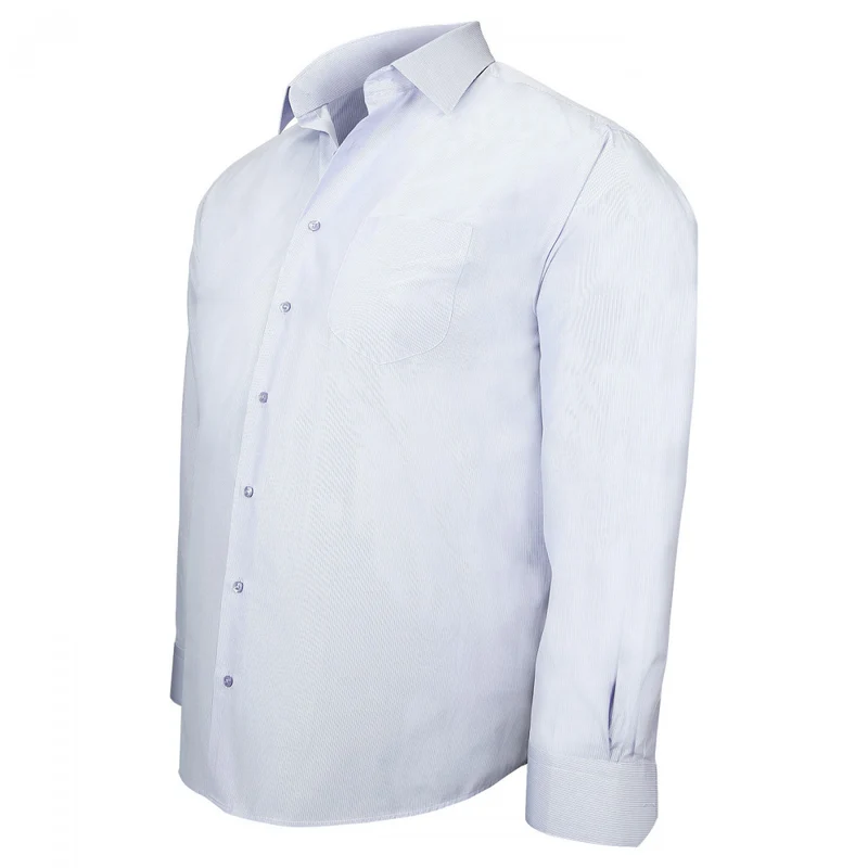 Chemise homme grande taille popeline coupe droite VERONE Doublissimo