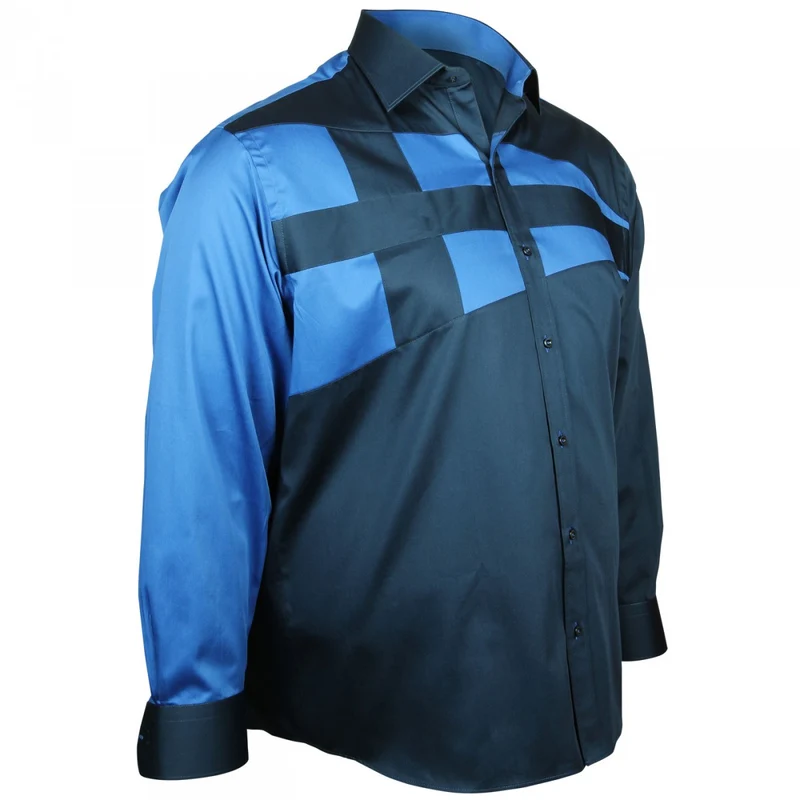 Chemise homme grande taille mode coupe droite NAUTICA Doublissimo