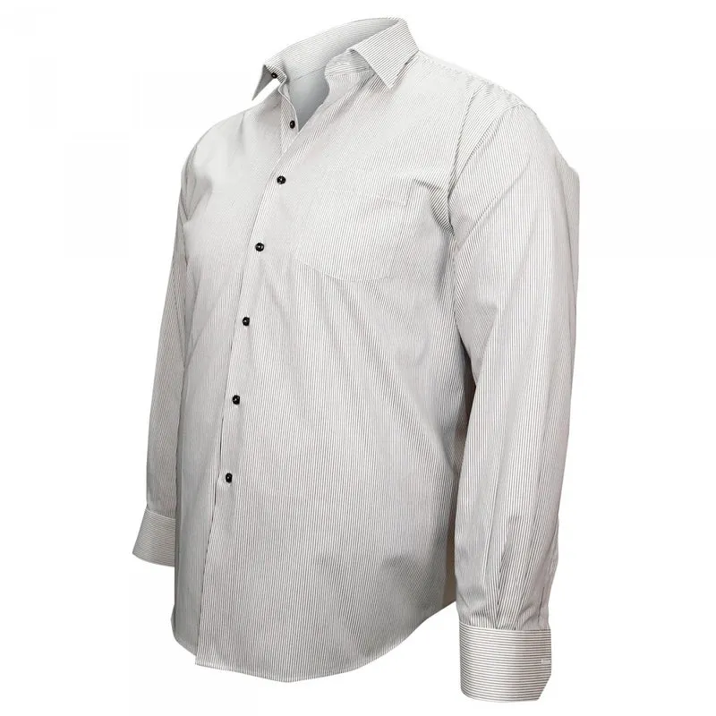 Chemise homme grande taille classique coupe droite JOHN Doublissimo