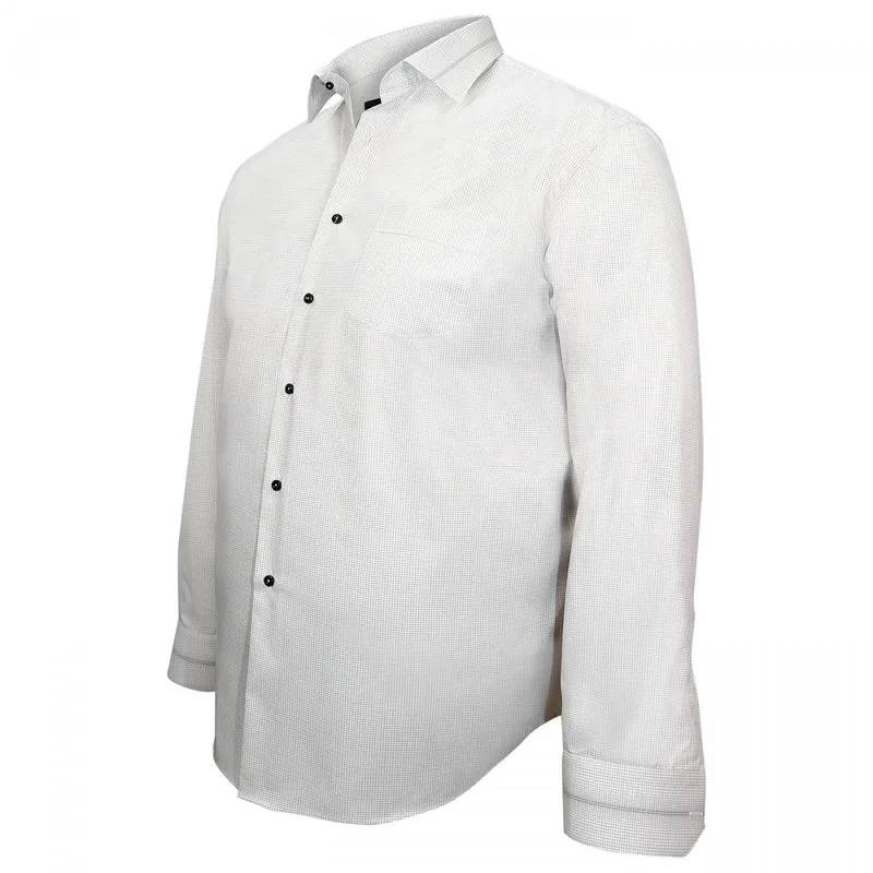 Chemise homme grande taille classique coupe droite SMART Doublissimo