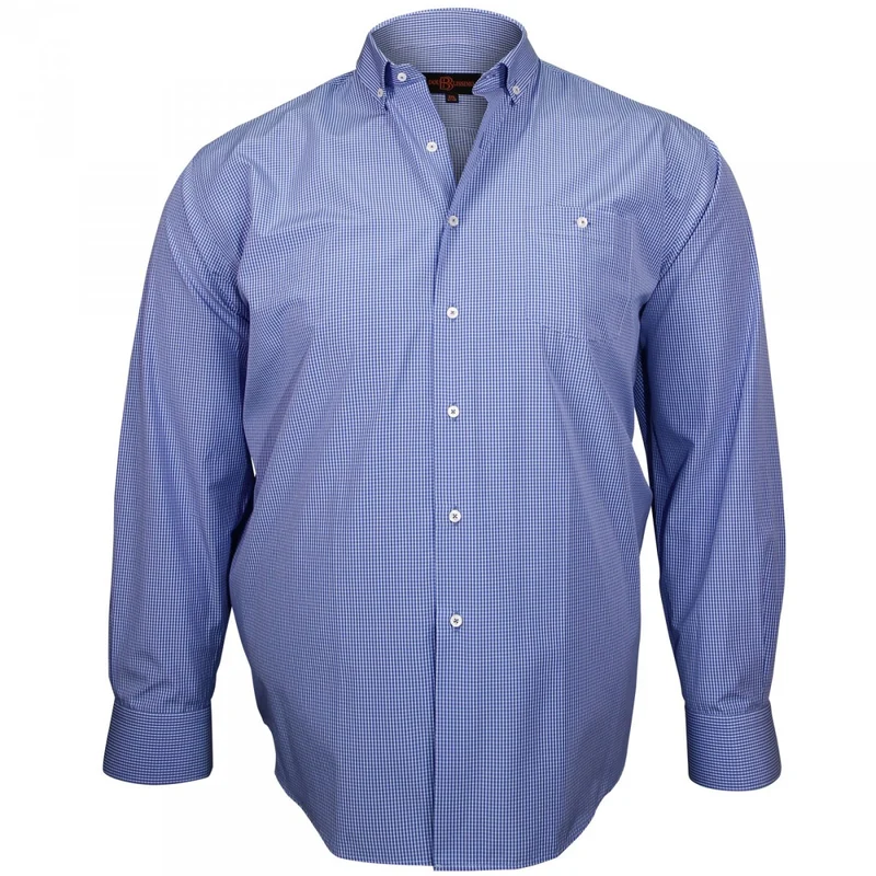 Chemise homme grande taille casual coupe droite FARMER Doublissimo