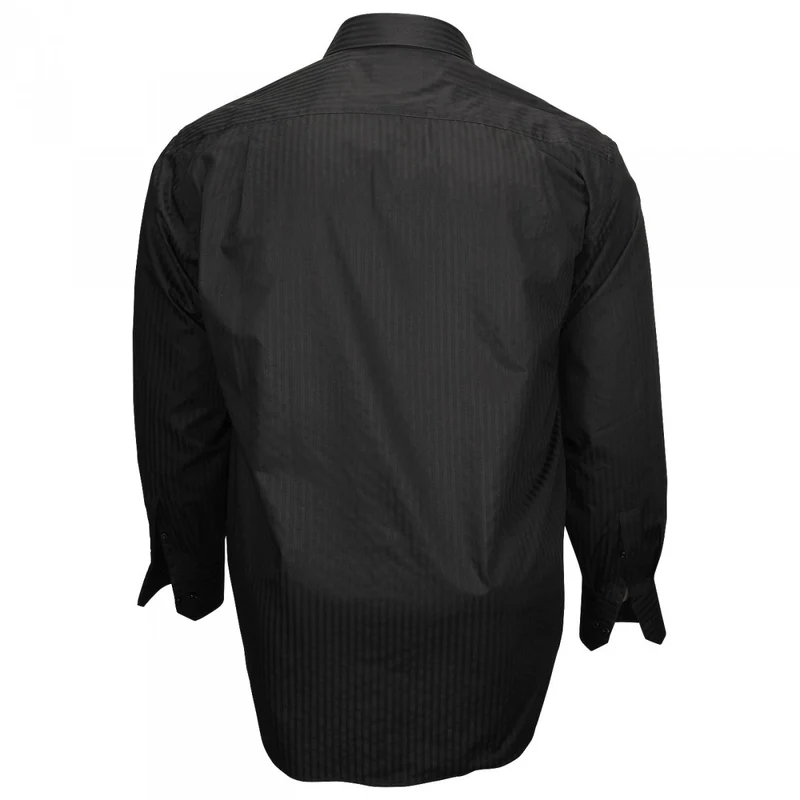 Chemise homme grande taille popeline armurée coupe droite PRESTIGE Doublissimo