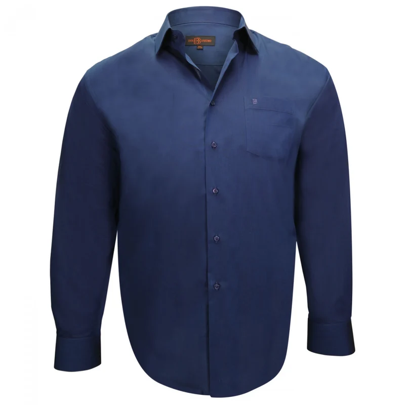 Chemise homme grande taille fil à fil coupe droite DANDY Doublissimo