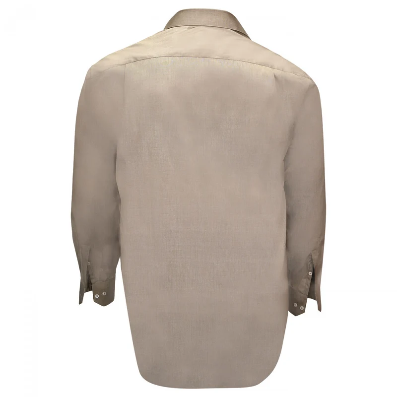 Chemise homme grande taille fil à fil coupe droite DANDY Doublissimo