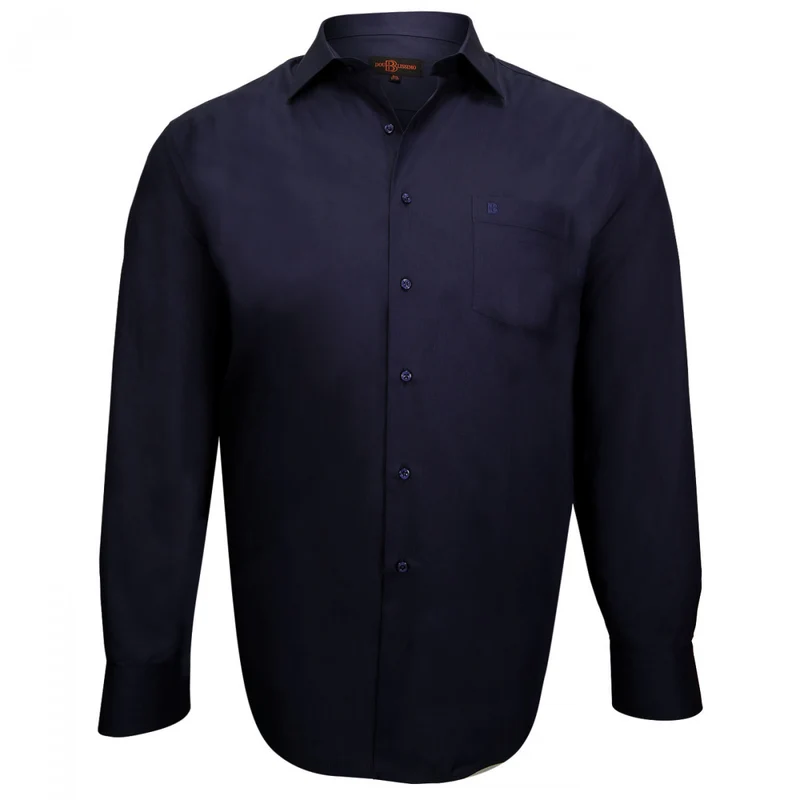 Chemise homme grande taille fil à fil coupe droite DANDY Doublissimo