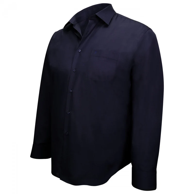 Chemise homme grande taille fil à fil coupe droite DANDY Doublissimo