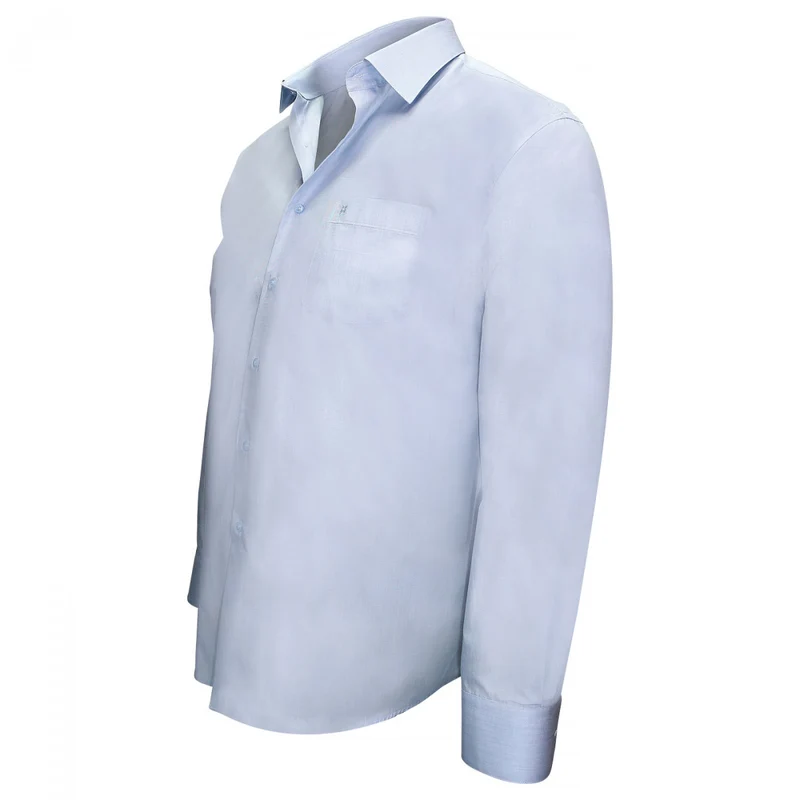 Chemise homme grande taille fil à fil coupe droite DANDY Doublissimo