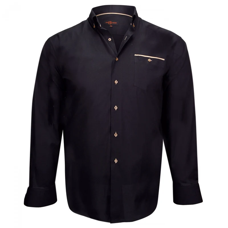 Chemise homme grande taille tissu oxford coupe droite LONDON Doublissimo