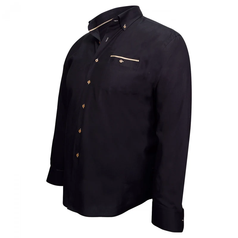 Chemise homme grande taille tissu oxford coupe droite LONDON Doublissimo