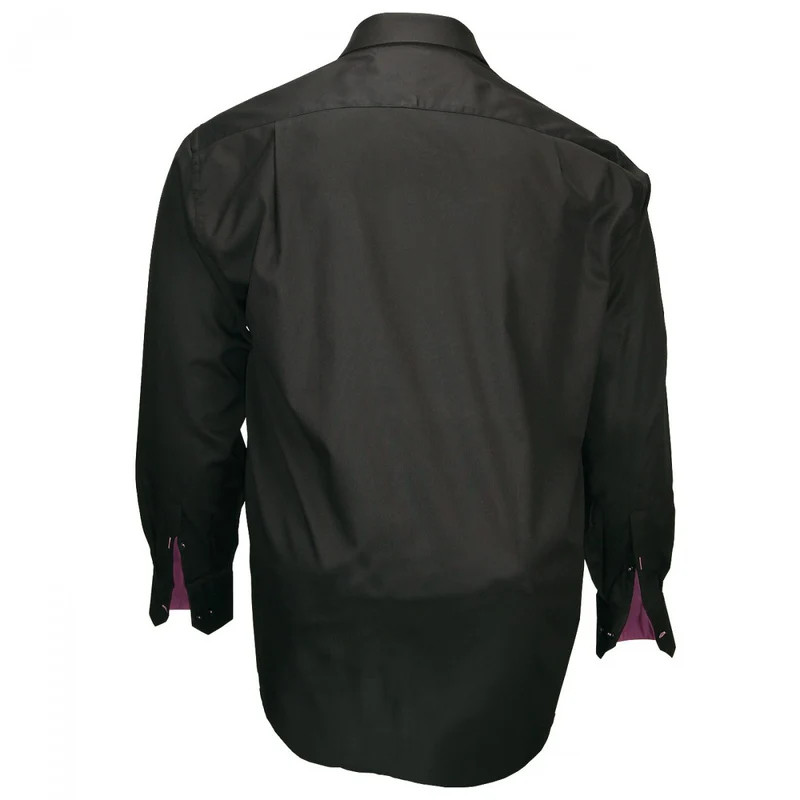 Chemise homme grande taille tissu armuré coupe droite LUGANO Doublissimo