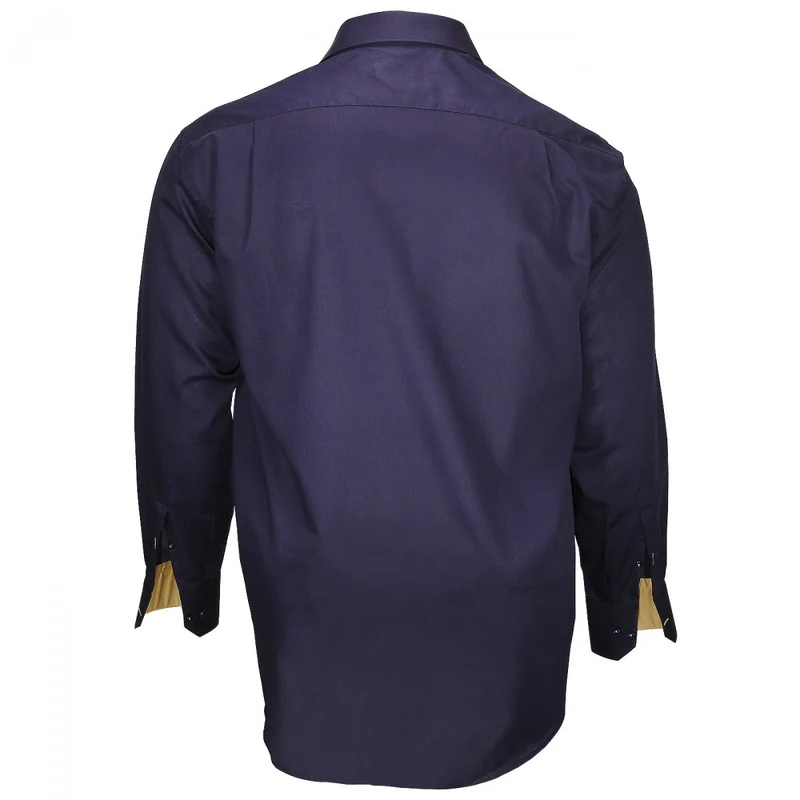 Chemise homme grande taille tissu armuré coupe droite LUGANO Doublissimo