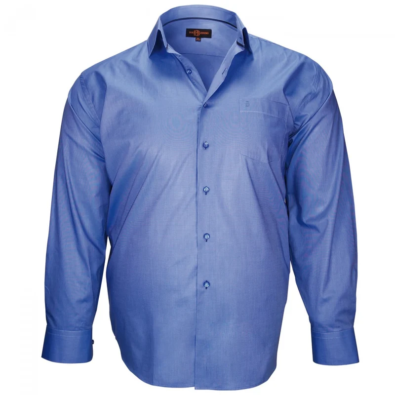 Chemise homme grande taille haut de gamme coupe droite LONDON Doublissimo