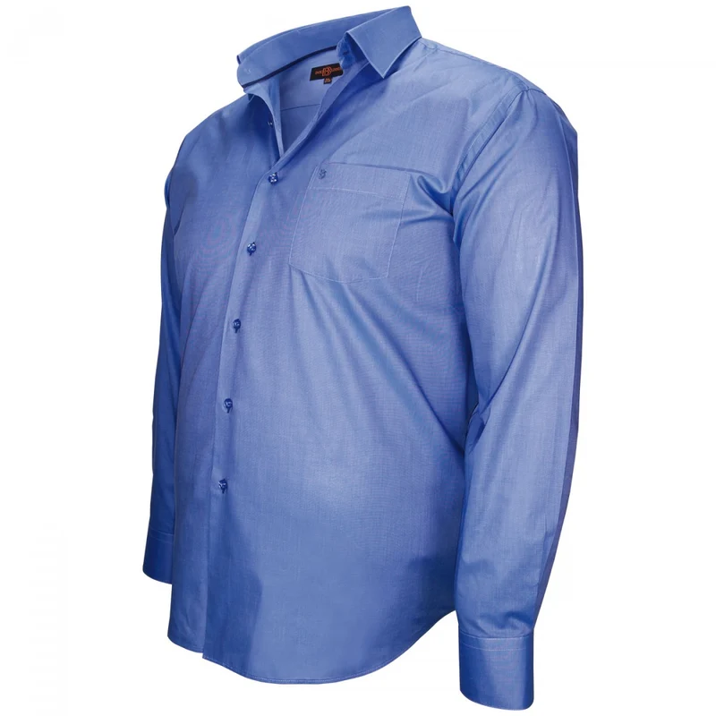 Chemise homme grande taille haut de gamme coupe droite LONDON Doublissimo