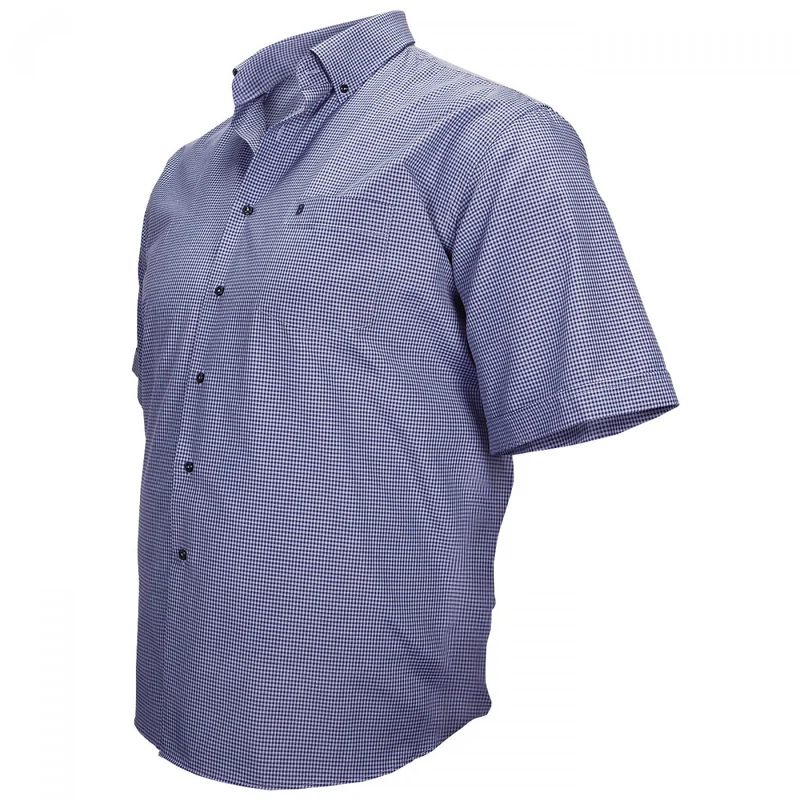 Chemise homme grande taille repassage facile coupe droite CORK Doublissimo