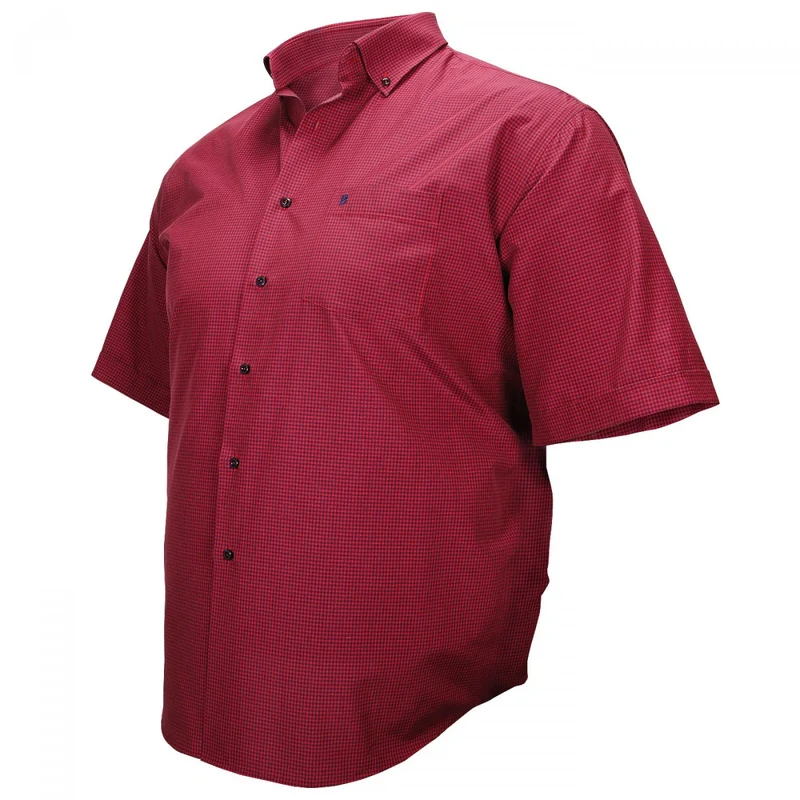 Chemise homme grande taille repassage facile coupe droite CORK Doublissimo