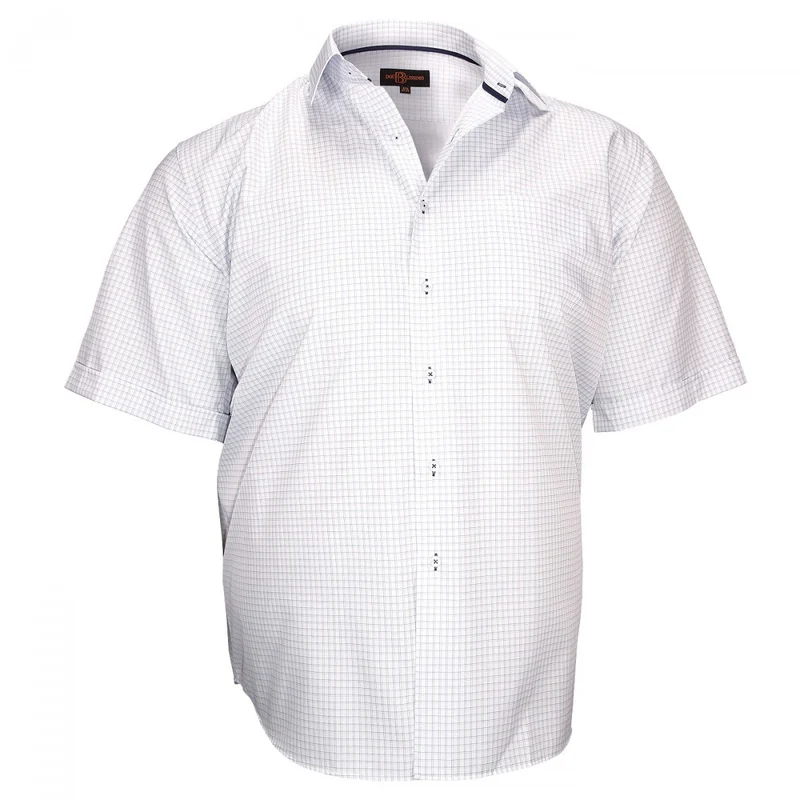 Chemise homme grande taille en popeline coupe droite SYRACUSE Doublissimo
