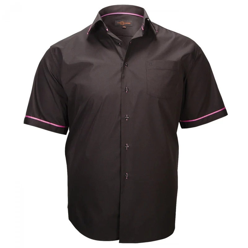 Chemise homme grande taille mode coupe droite DUBLIN Doublissimo