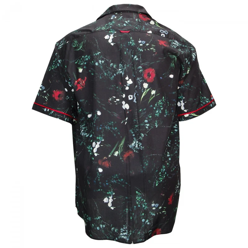 Chemise homme grande taille mode coupe droite FLOWERTY Doublissimo