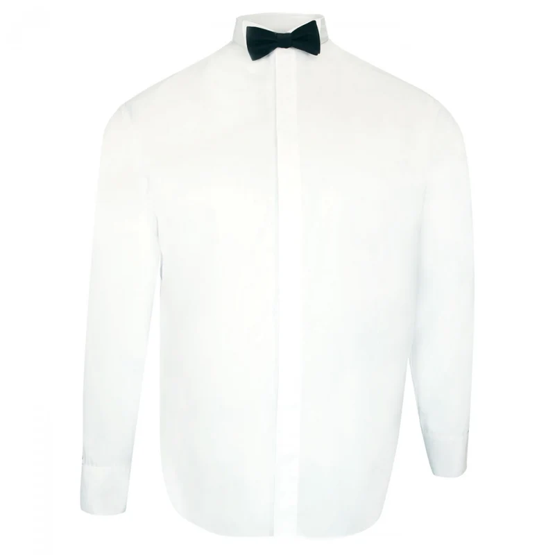 Chemise homme grande taille COL CASSE coupe droite Doublissimo