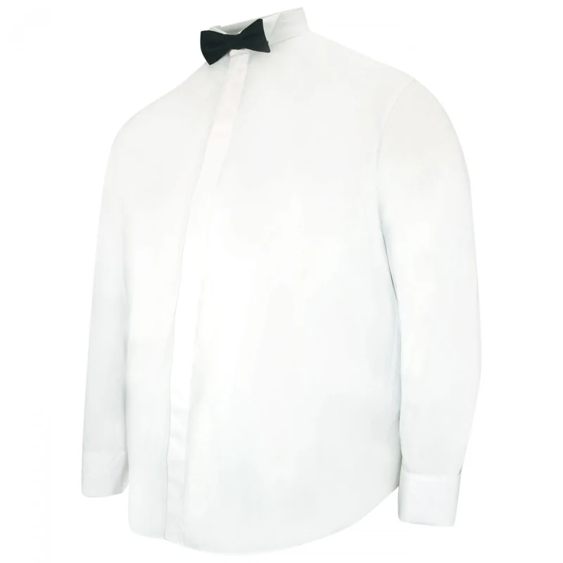 Chemise homme grande taille COL CASSE coupe droite Doublissimo