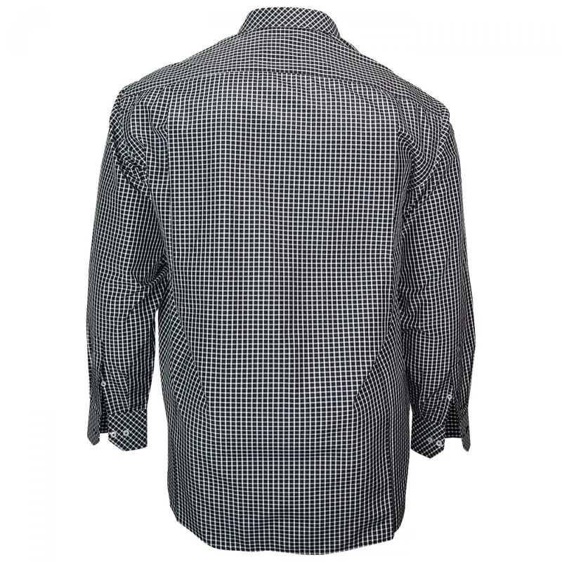 Chemise homme grande taille à carreaux coupe droite QUADRO Doublissimo