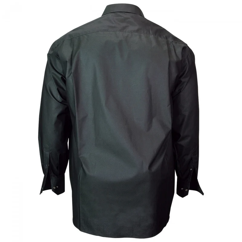 Chemise homme grande taille tissu armuré coupe droite JACQUARD Doublissimo