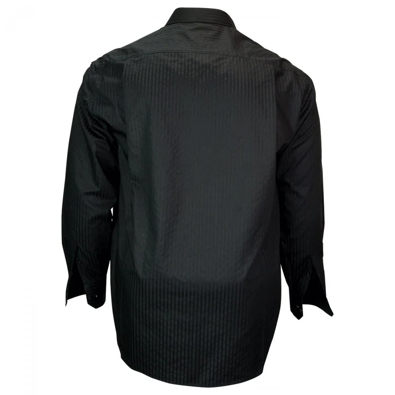 Chemise homme grande taille tissu armuré coupe droite JACQUARD Doublissimo