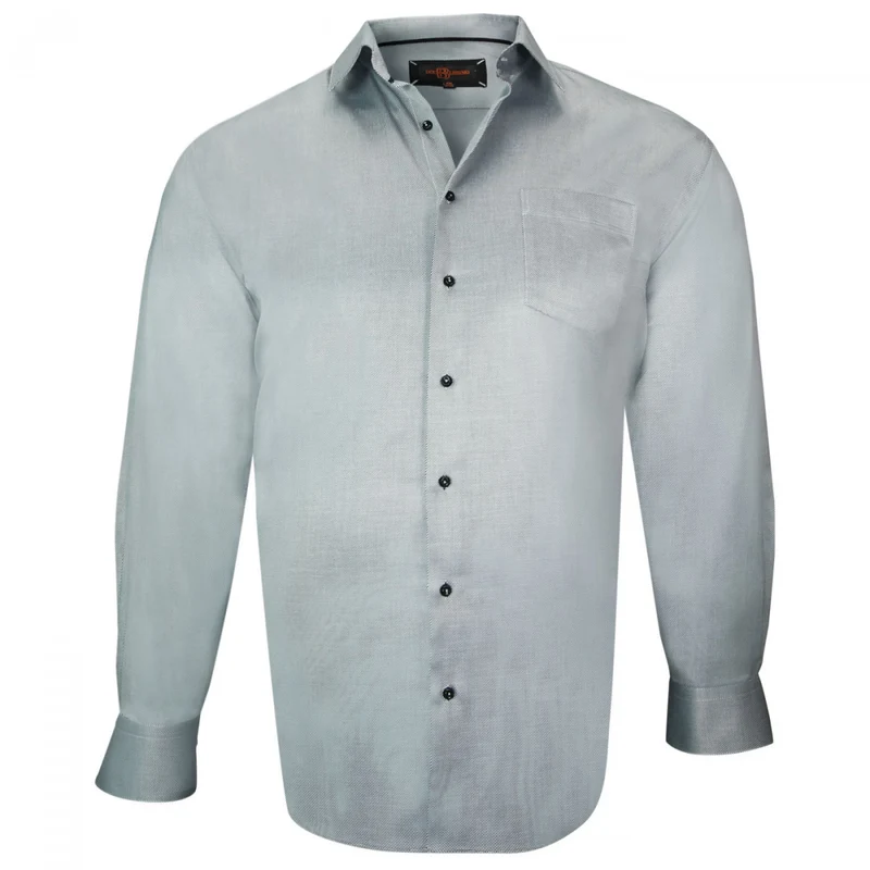 Chemise homme grande taille double fil coupe droite DIAGONAL Doublissimo