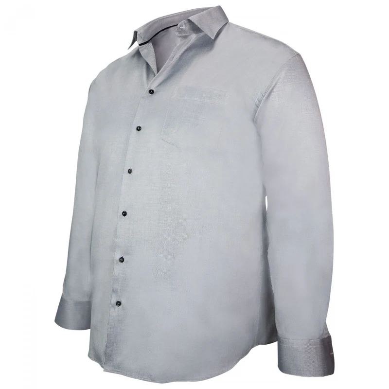 Chemise homme grande taille double fil coupe droite DIAGONAL Doublissimo