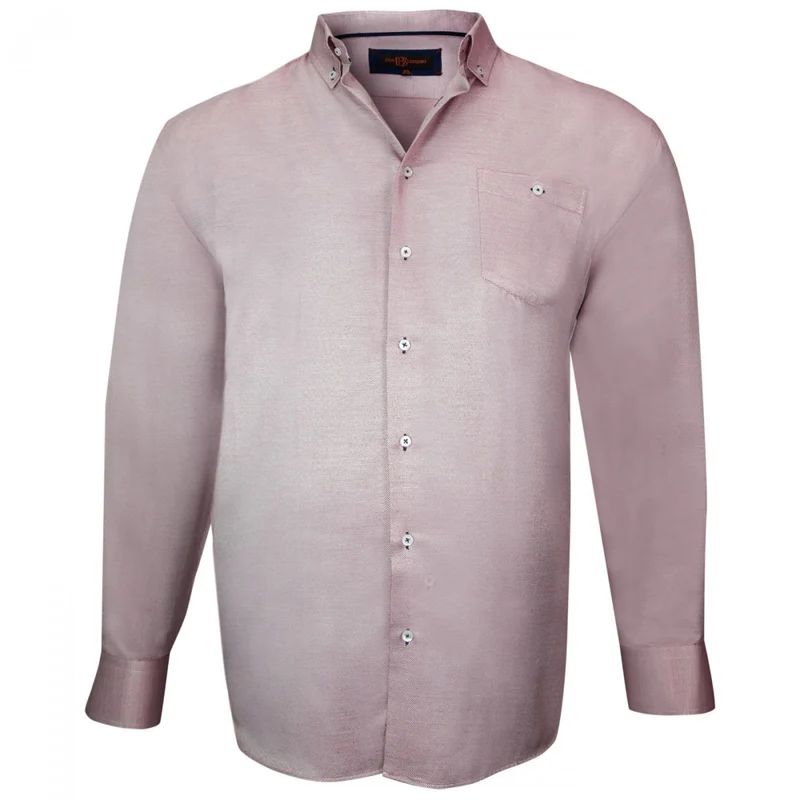 Chemise homme grande taille repasage facile coupe droite KENETH Doublissimo