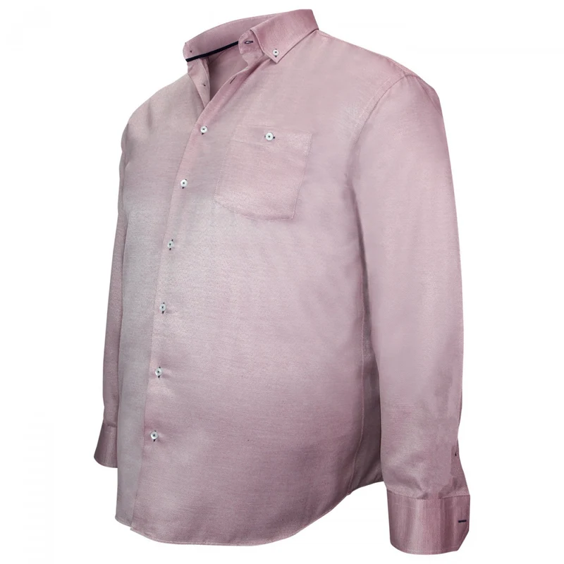 Chemise homme grande taille repasage facile coupe droite KENETH Doublissimo